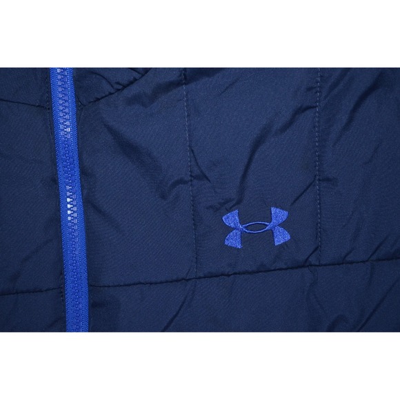 Under Armour Jacket Boys XL Blue Westward 3-in-1 ColdGear Skiing Coat - Picture 14 of 16